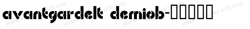 avantgardelt demiob字体转换